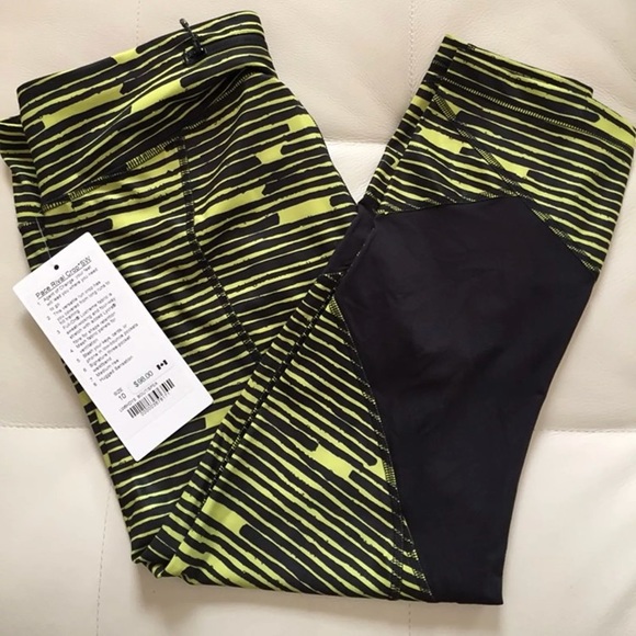 lululemon athletica Pants - NWT LULULEMON PACE RIVAL CROP SW SEAWHEEZE - - 10
